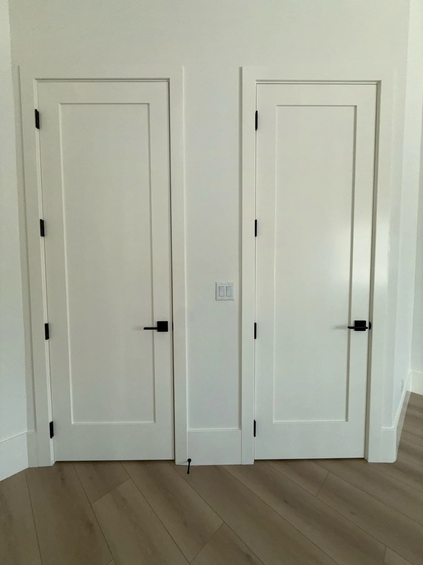 Solid core door and hardware installation by Retro Fit Installation LLC