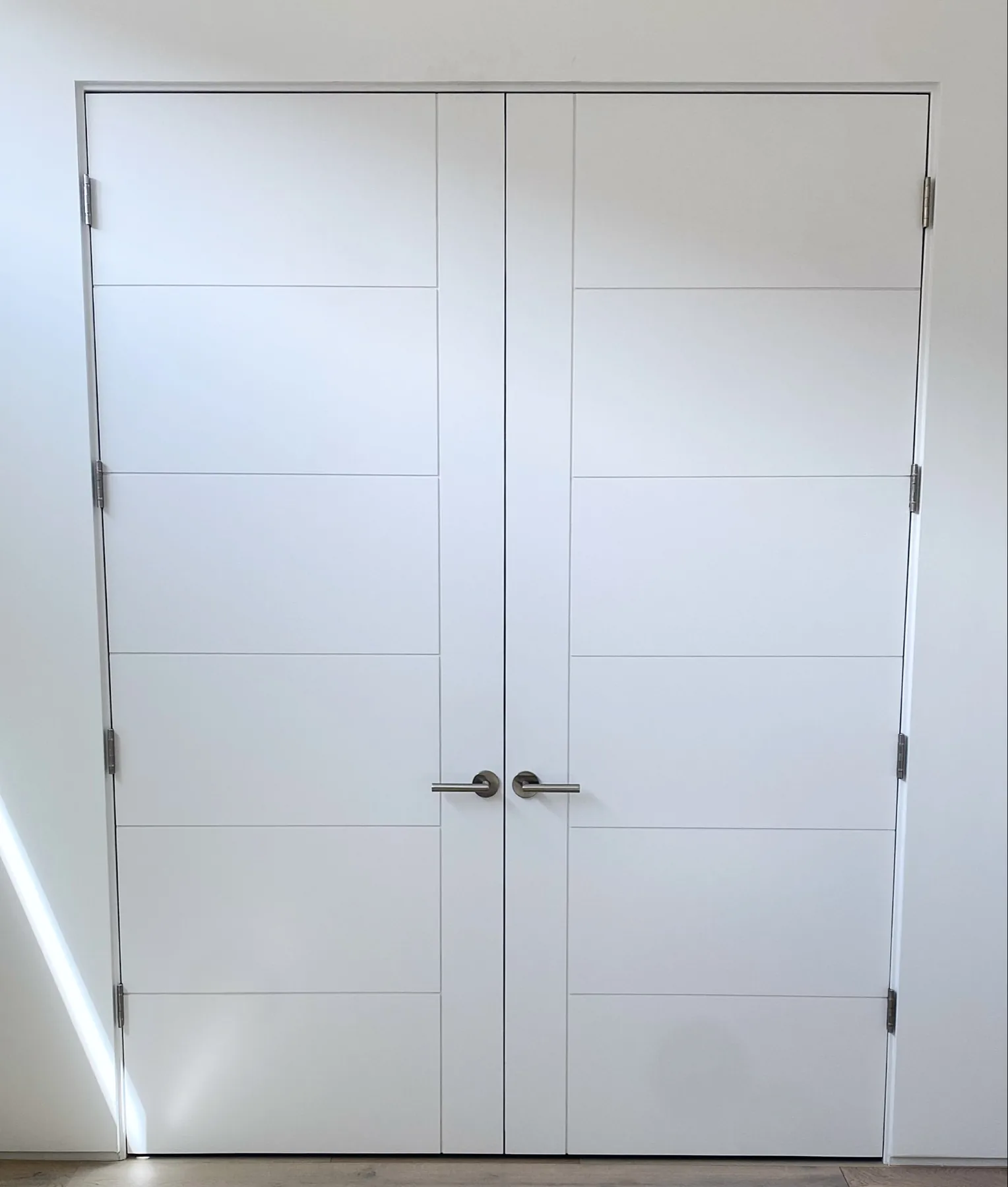 Finished double door and casing detail from The Phoenician Project